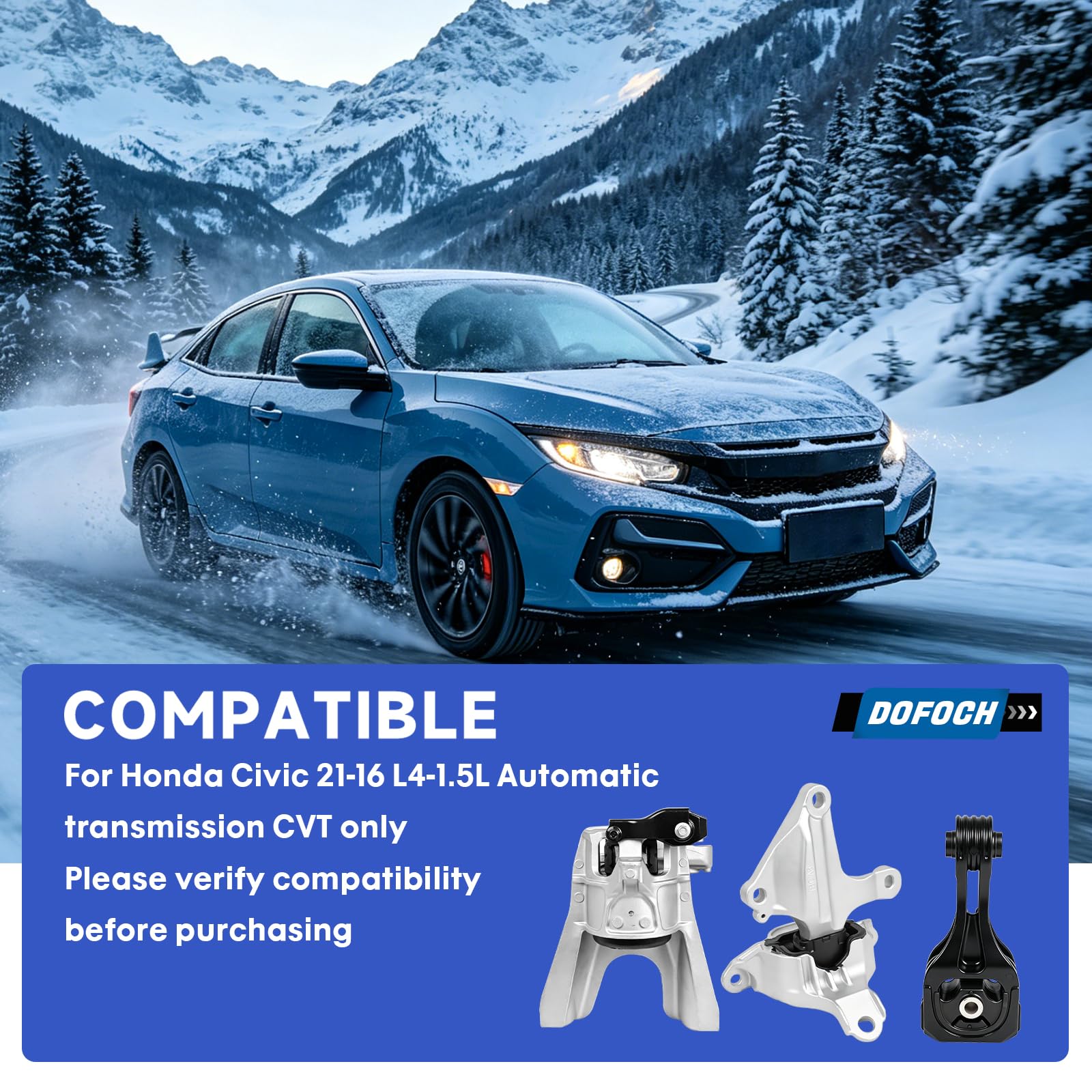 Amazon.com: DOFOCH Engine Motor & Trans Mount Compatible with 2016